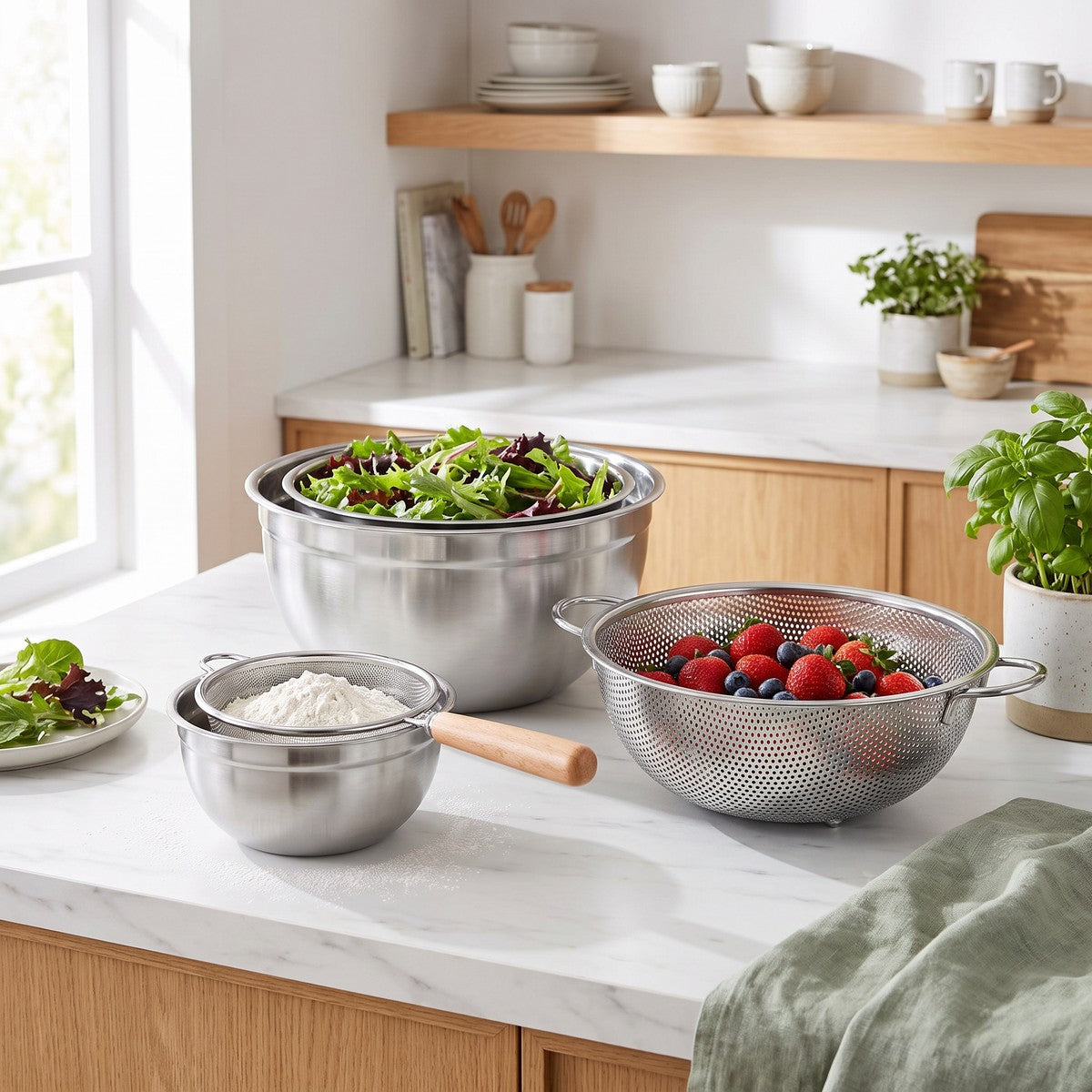 Mixing Bowls & Strainers