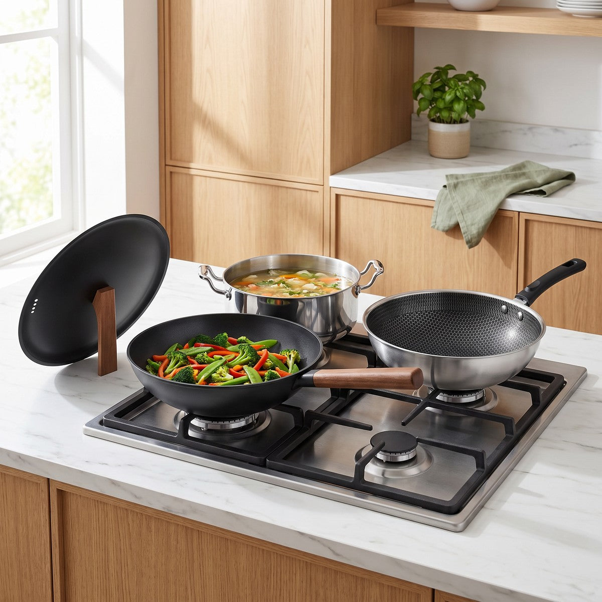 Woks & Pots