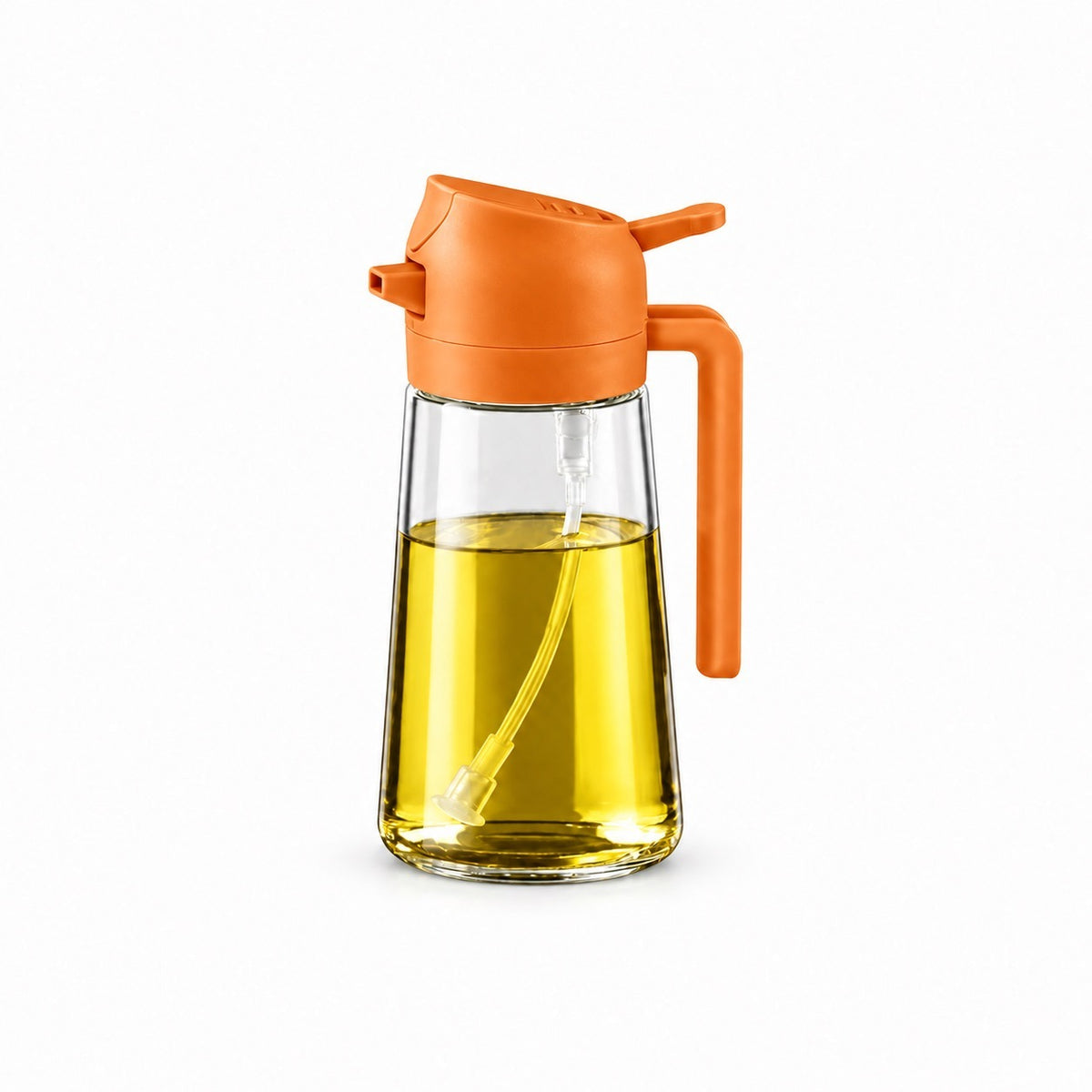 2-in-1 Oil Sprayer and Pourer, Orange