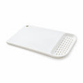 3-in-1 Draining Cutting Board with Raised Edges and Handles