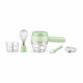 4-in-1 Compact Food Chopper and Whisk with Cleaning Brush