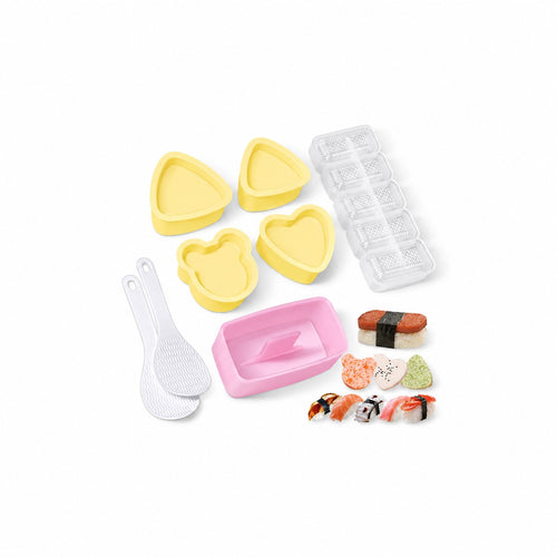 8-Piece Bento and Onigiri Mold Kit