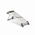 Adjustable Mandoline Slicer with Hand Guard and Non-Slip Base, White