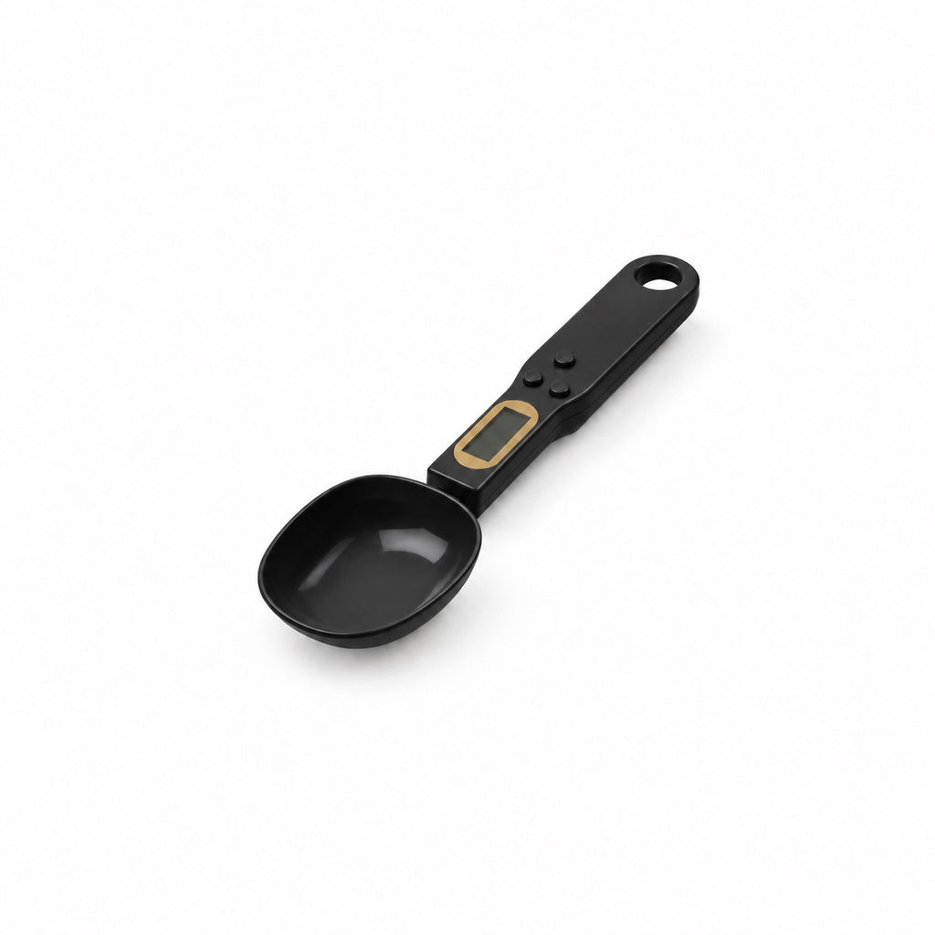 Digital Measuring Spoon Scale for Coffee and Spices, Black
