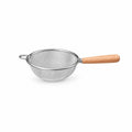 Fine Mesh Stainless Steel Strainer with Wood Handle