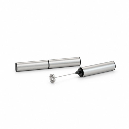 Battery-Operated Handheld Milk Frother with Detachable Head
