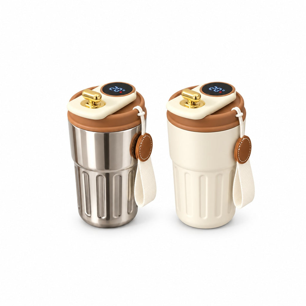 Insulated Tumbler with LCD Temperature Display