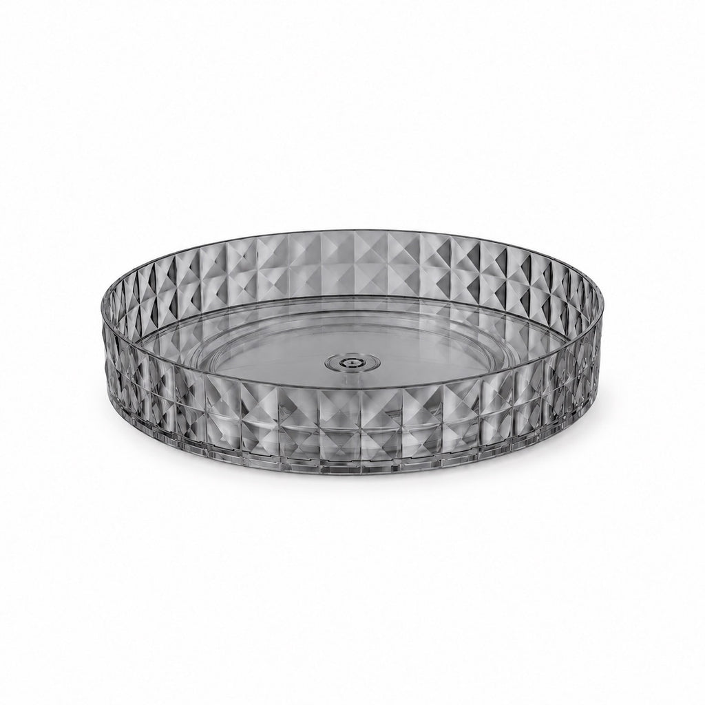 Lazy Susan Turntable Organizer, Gray