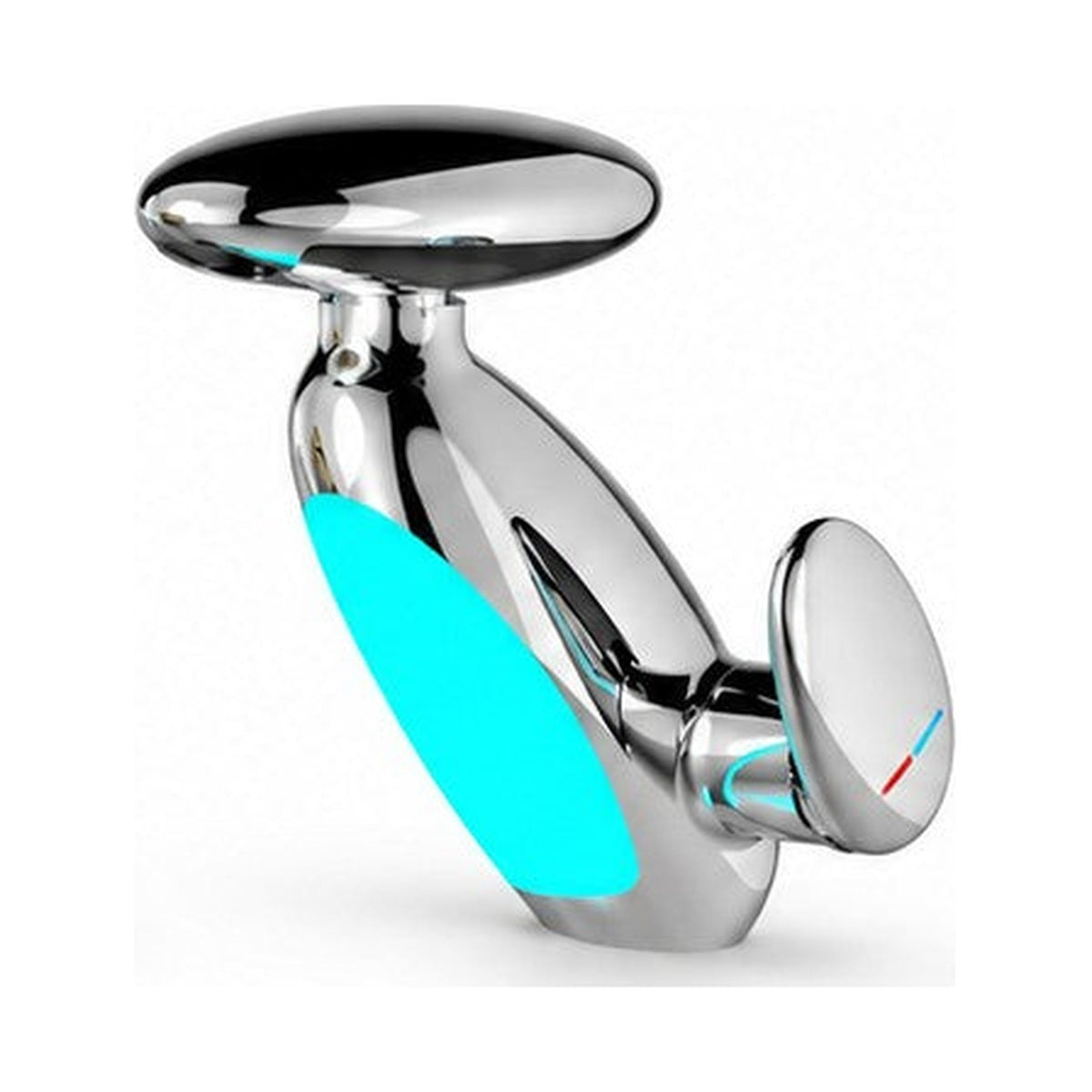 LED Pull-Out Faucet with 4 Spray Modes, Chrome
