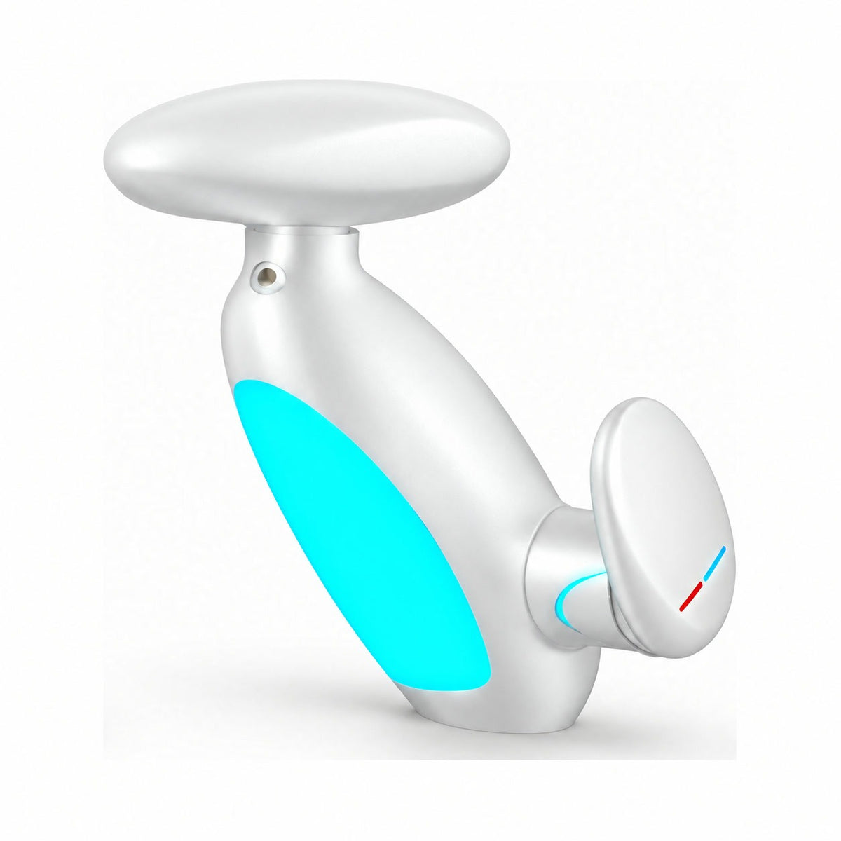 LED Pull-Out Faucet with 4 Spray Modes, White