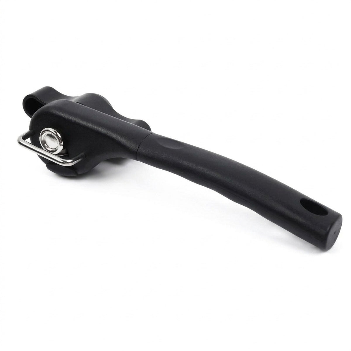 Manual Can Opener with Smooth-Edge Cut, Curved Handle D