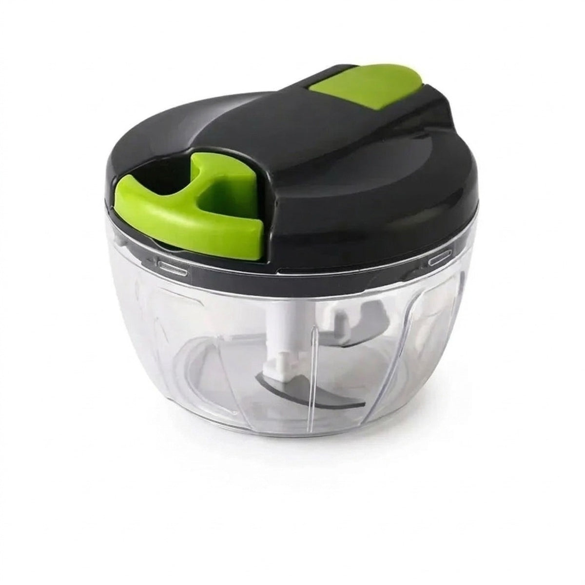 Manual Pull Food Chopper, Black