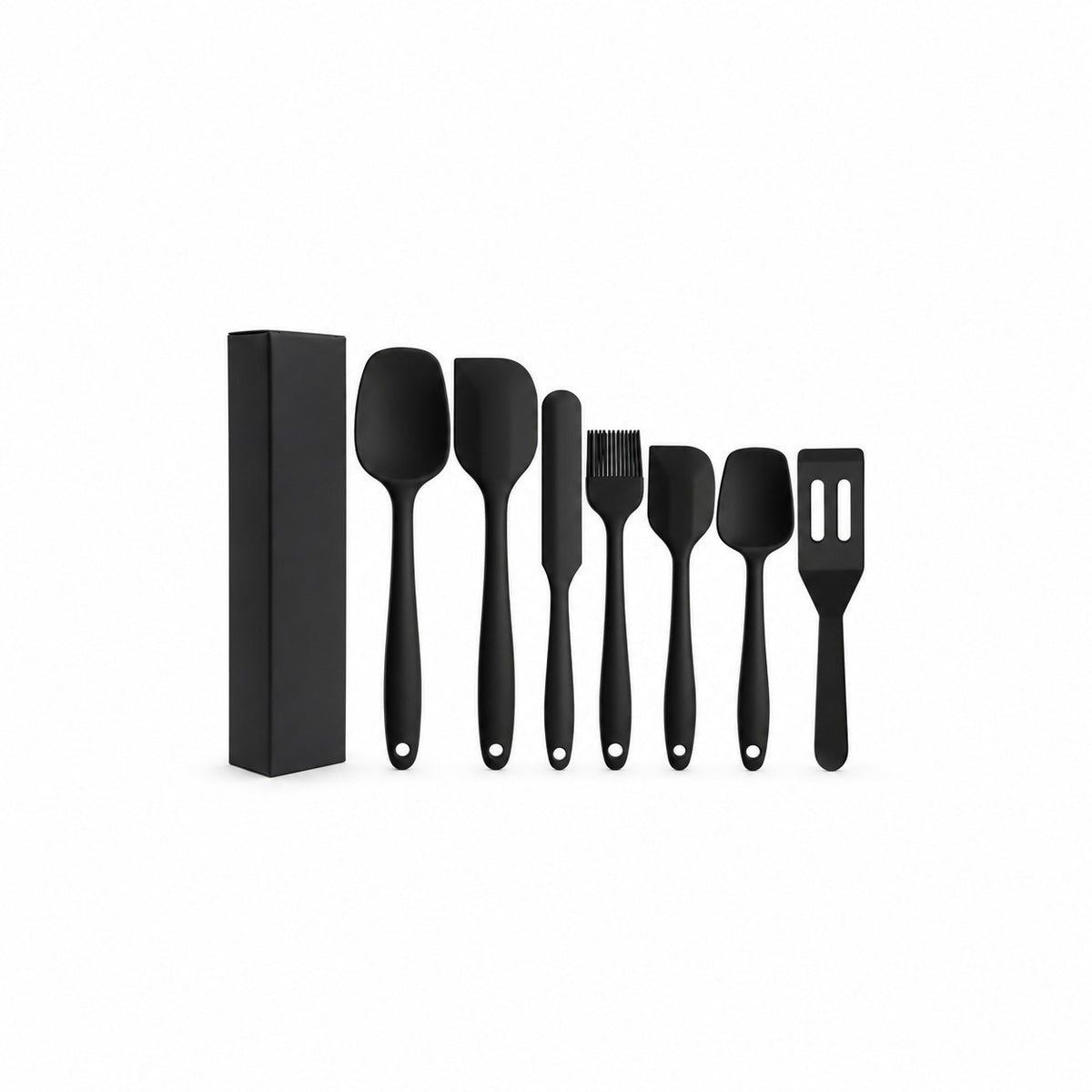One-Piece Silicone Spatula Set