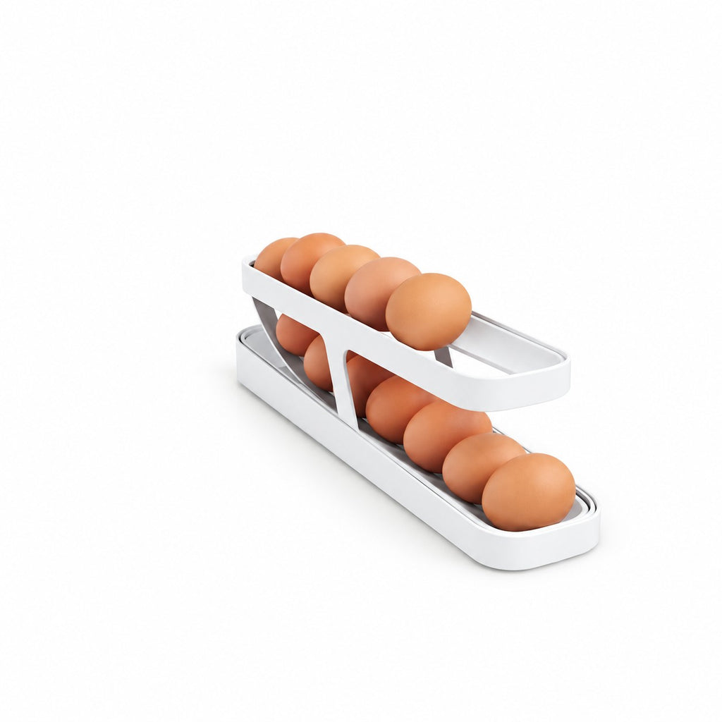 Rolling Egg Dispenser for Fridge