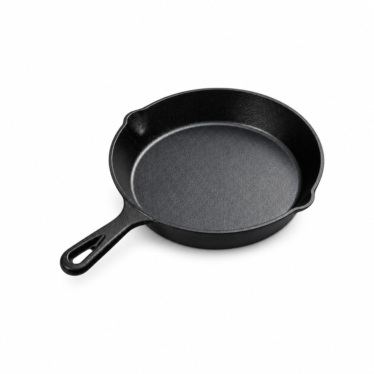 Seasoned Cast Iron Skillet with No Added Coating