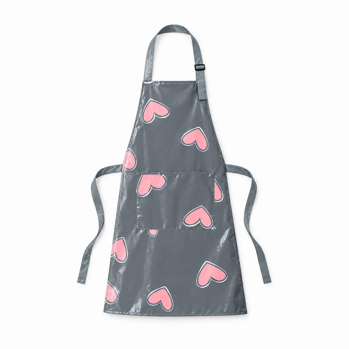Waterproof Kitchen Apron, Heart or Daisy Print