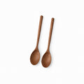 Wooden Cooking Spoons (2-Pack), Brown