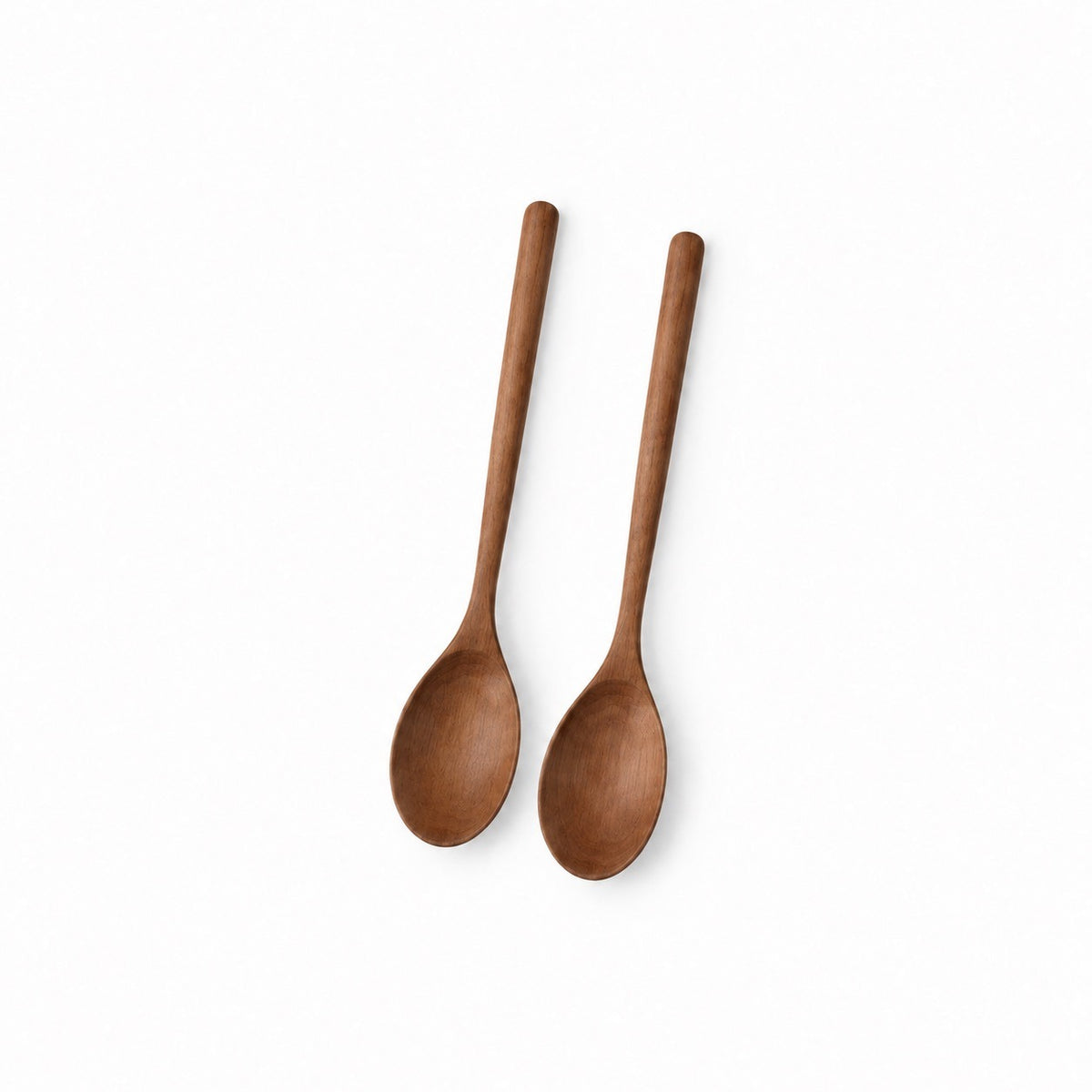 Wooden Cooking Spoons (2-Pack), Brown